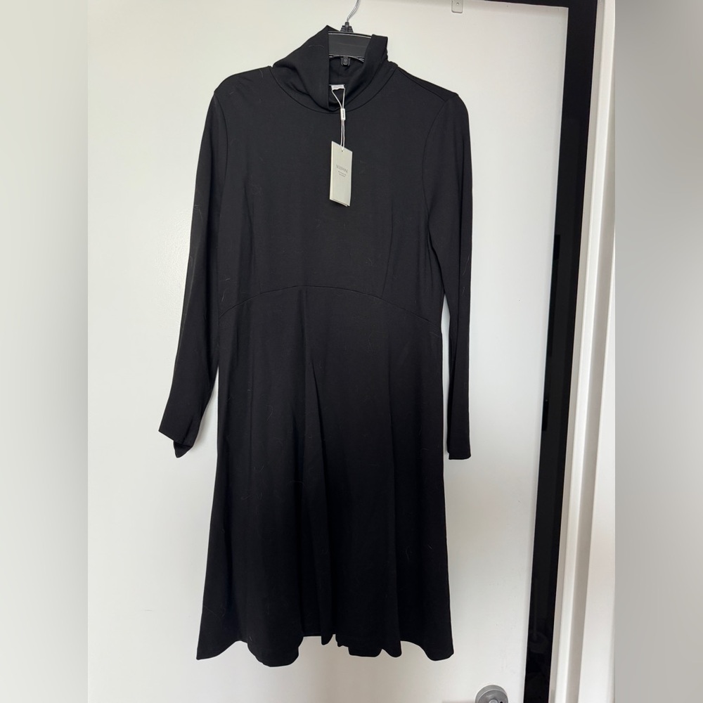 Seraphine Black Long Sleeve Dress with Tag (maternity)